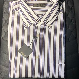 NWT $460 Corneliani 15.75 Shirt Large